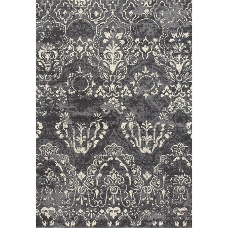 Standalone Bastille Collection Emerge Woven Area Rug - Gray - 2 x 4 ft. ST2994647